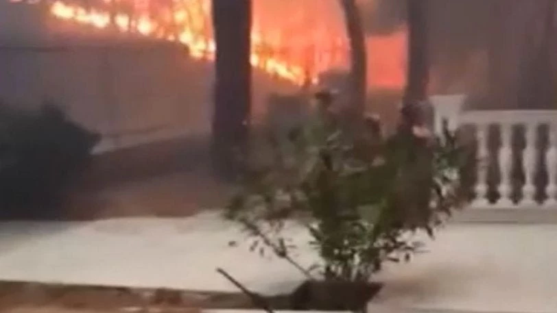 Η εξήγηση για τον άνθρωπο που τράβηξε το πιο συγκλονιστικό video της πυρκαγιάς (Βίντεο)